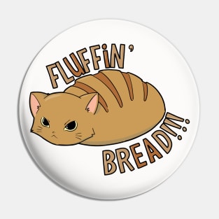 Cute Bread Cat Pin