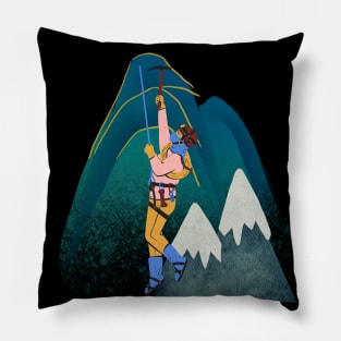 Mountain Canvas Adventura Pillow