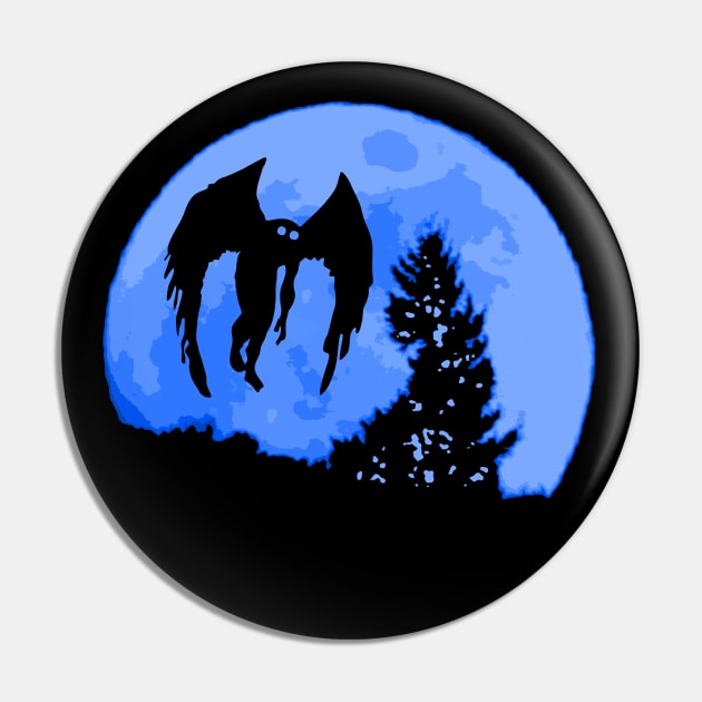 Moon Moth Blue Pin by nickbeta