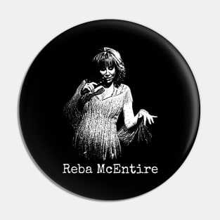Vintage Reba McEntire // 90s Aesthetic Design Pin