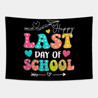 Happy Last Day Of School, Rock The Test, Staar Day, End Of School, Class Dismissed, I Love You All Tapestry