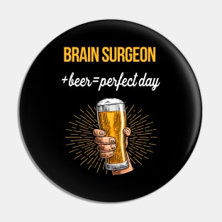 Brain Surgeon Beer T-Shirt Brain Surgeon Funny Gift Item Pin