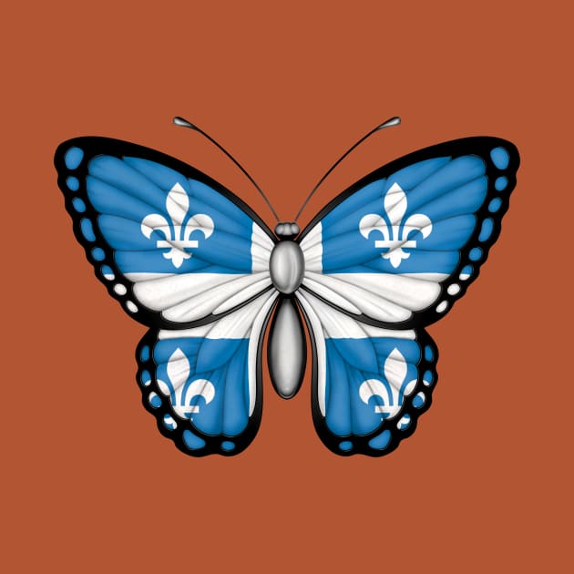 Quebec Flag Butterfly by jeffbartels