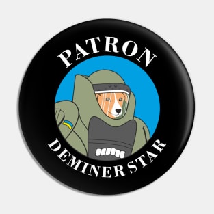 Patron Deminer Star Pin