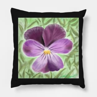 Pansy Pillow