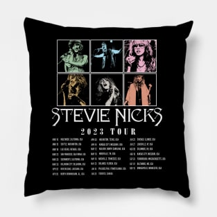 Stevie Nicks Vintage Rock Music 2023 Tour Live in Concert Pillow