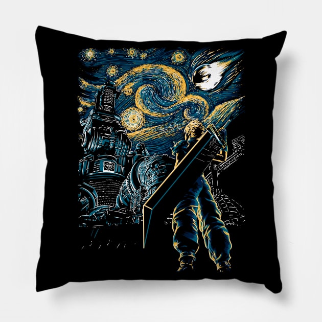 Starry Remake Pillow by ddjvigo