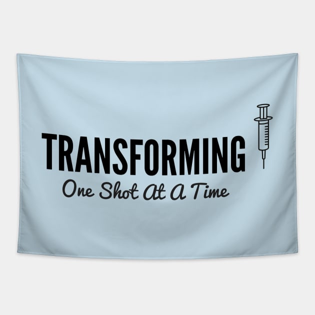 Transforming One Shot At A Time Tapestry by Trans Action Lifestyle