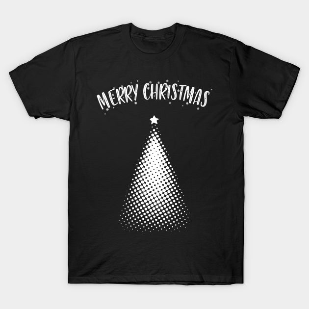 Discover Merry Christmas Tree Dots - Christmas Trees - T-Shirt