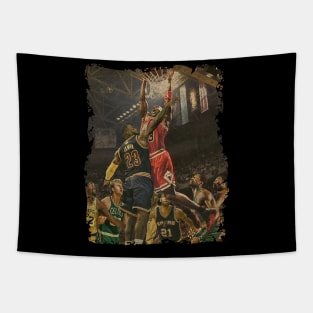 Over The Top, Many Great Basketball Players But The Greatest is Only One Tapestry