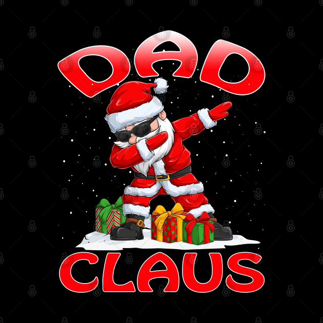 Dad Santa Claus Christmas Matching Costume by intelus