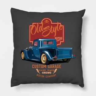 Hot Rod Truck Pillow