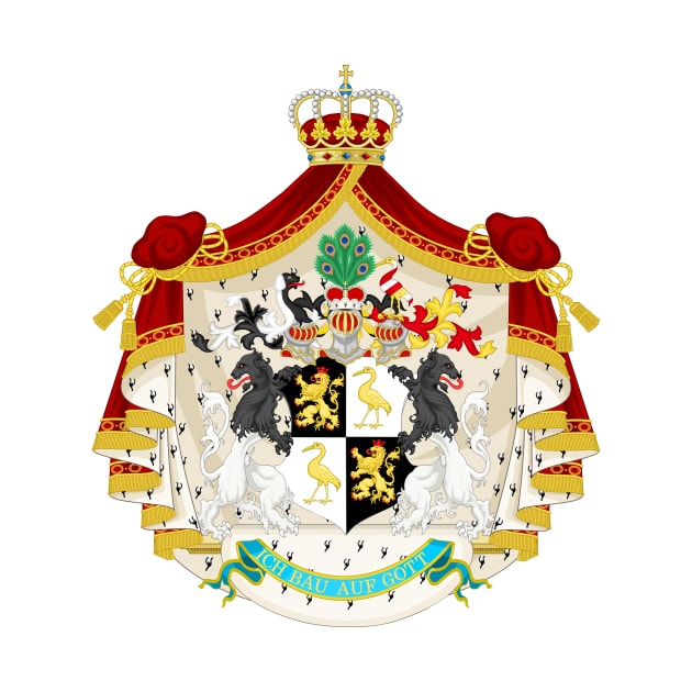 Coat of Arms of the Principality of Reuss-Greiz by Flags of the World