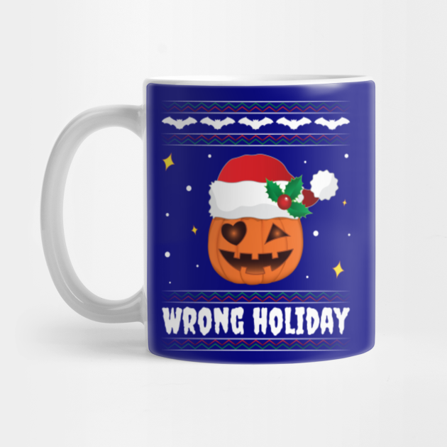 tacky christmas mug