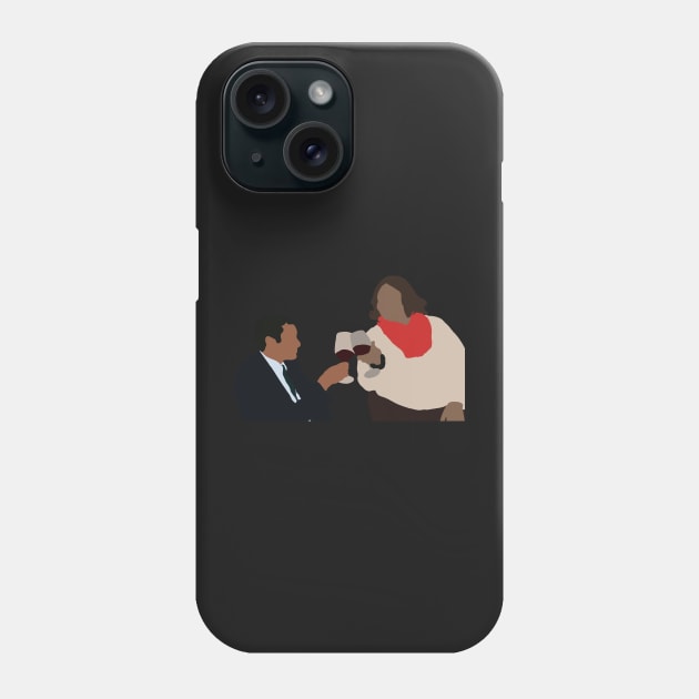 tom and donna treat yo self Phone Case by evcharles