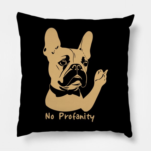 dog k8 Pillow by k art village