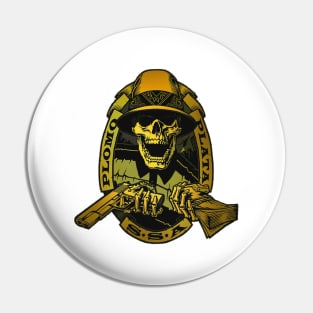 NACROS SKULL GUNS Pin