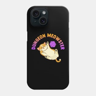 Funny Dungeon Meowster Fantasy Gaming Pun Phone Case