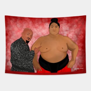 Yokozuna + Mr. Fuji Tapestry