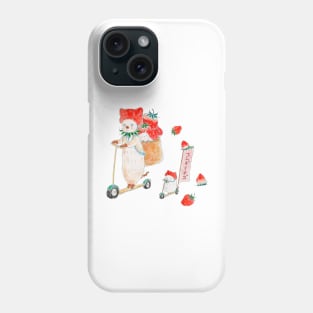 Kickboard Ichigo Nyanco Phone Case