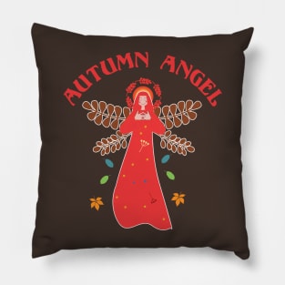 Autumn Angel Pillow