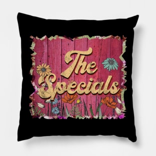 Classic Specials Personalized Flowers Proud Name Pillow