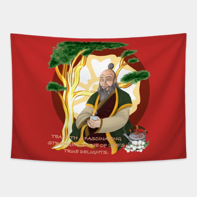 Uncle Iroh Tapestry by KataMartArt