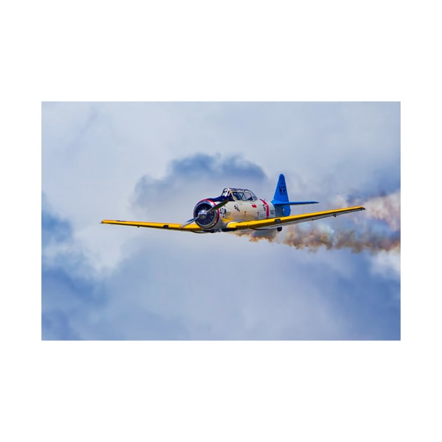 T-6 Texan in the Clouds by jforno