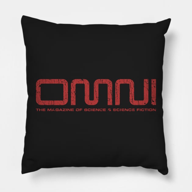 Omni Magazine 1978 Pillow by JCD666