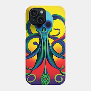 Skull and Tentacles Phone Case