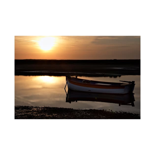 Sunset at Burnham Overy Staithe, Norfolk, UK by richflintphoto