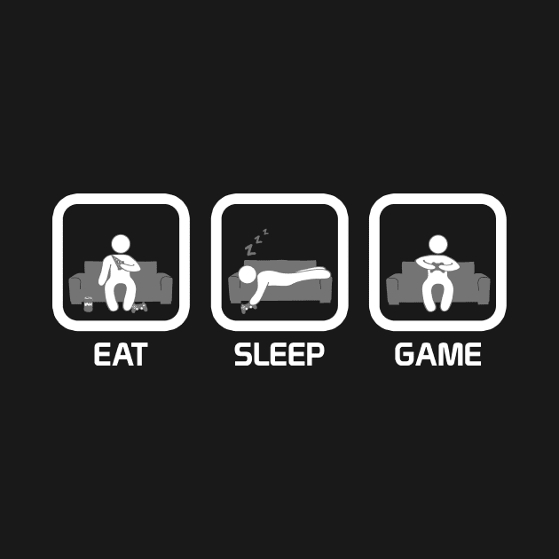 Eat, Sleep, Game (Console) by TheHookshot