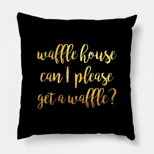 Waffle house Pillow