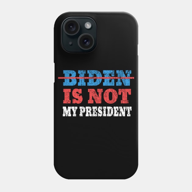 biden is not my president Phone Case by Ghani Store