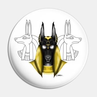 ANUBIS GOD OF DEATH Pin