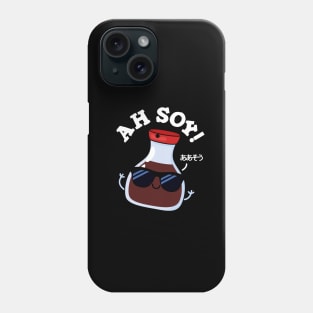 Ah Soy Cute Soy Sauce Pun Phone Case