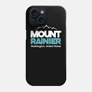 Mount Rainier Phone Case