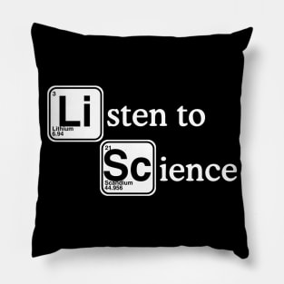 Listen to Science Pillow