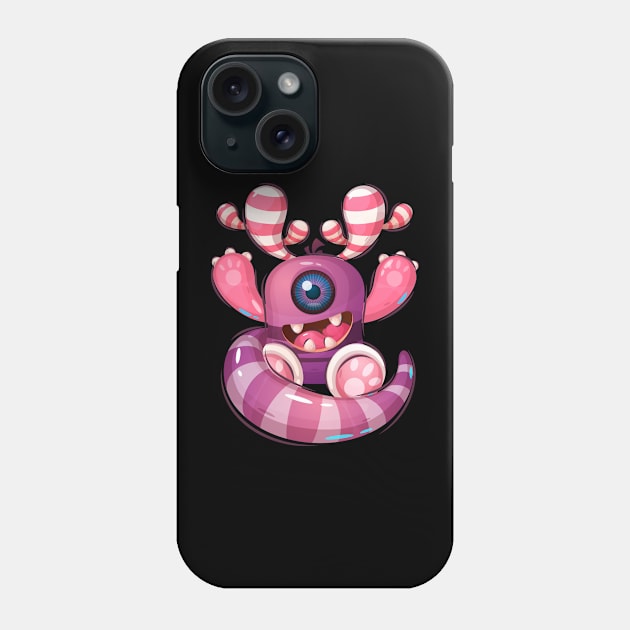 So Happy Monster Phone Case by Loganferret