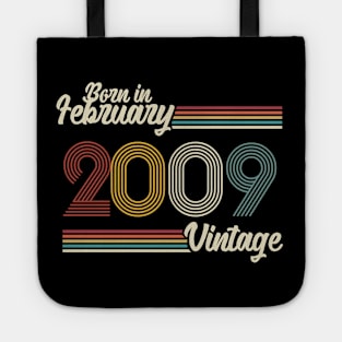 Vintage Born in February 2009 Tote