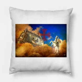 Templar Sky Pillow