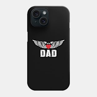 Dad Is An Angel In The Sky (Remember Lost Dads) Phone Case