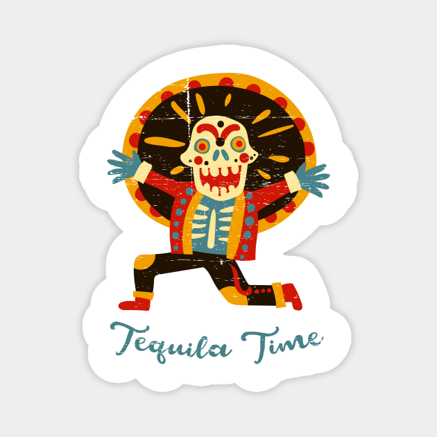 Tequila Time Magnet by verde
