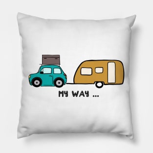 My way - travel with me Pillow