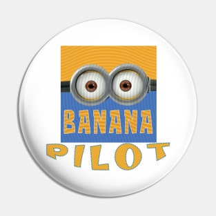 MINION BANANA USA PILOT Pin