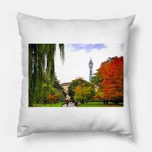 Autumn Trees Regent's Park London England Pillow