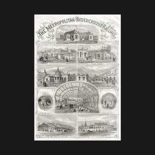 Metropolitan Underground Stations 1862 T-Shirt