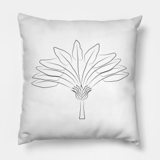 the pretty bananatree Pillow