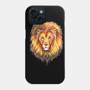 Lion Illustration Phone Case