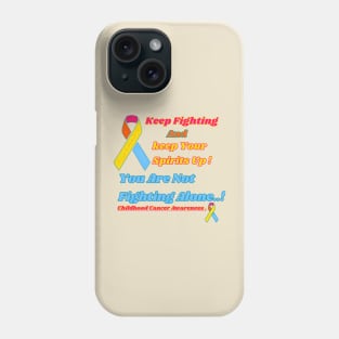 Children's Cancer Awareness Shirt. Phone Case